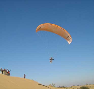 Paragliding at Jodhpur